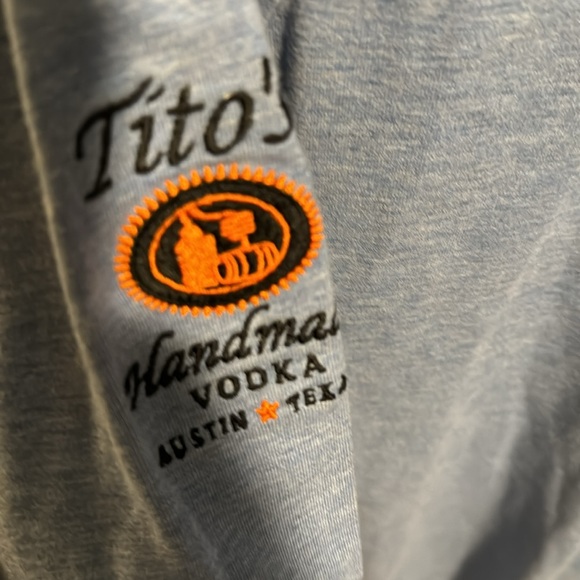 Travis Mathews zip pull over with Tito’s logo - Picture 3 of 3